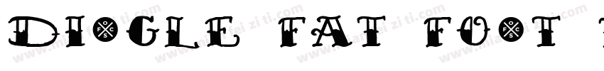 Dingle Fat Font Regular字体转换